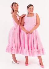 Daze Dress Pink Gingham