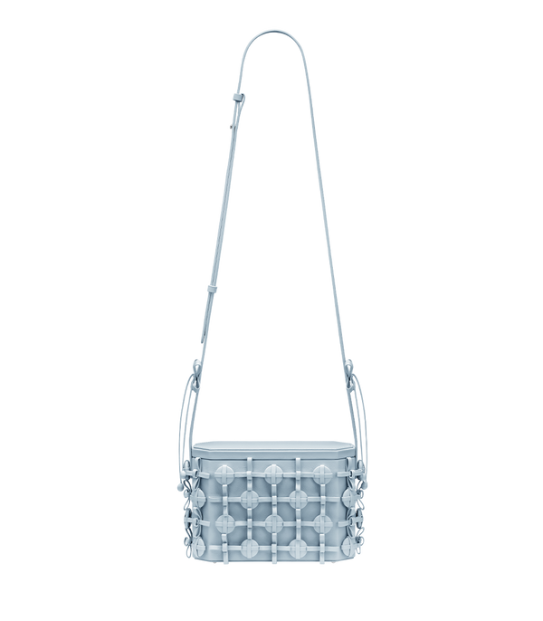 Button Bow Box - Cloud