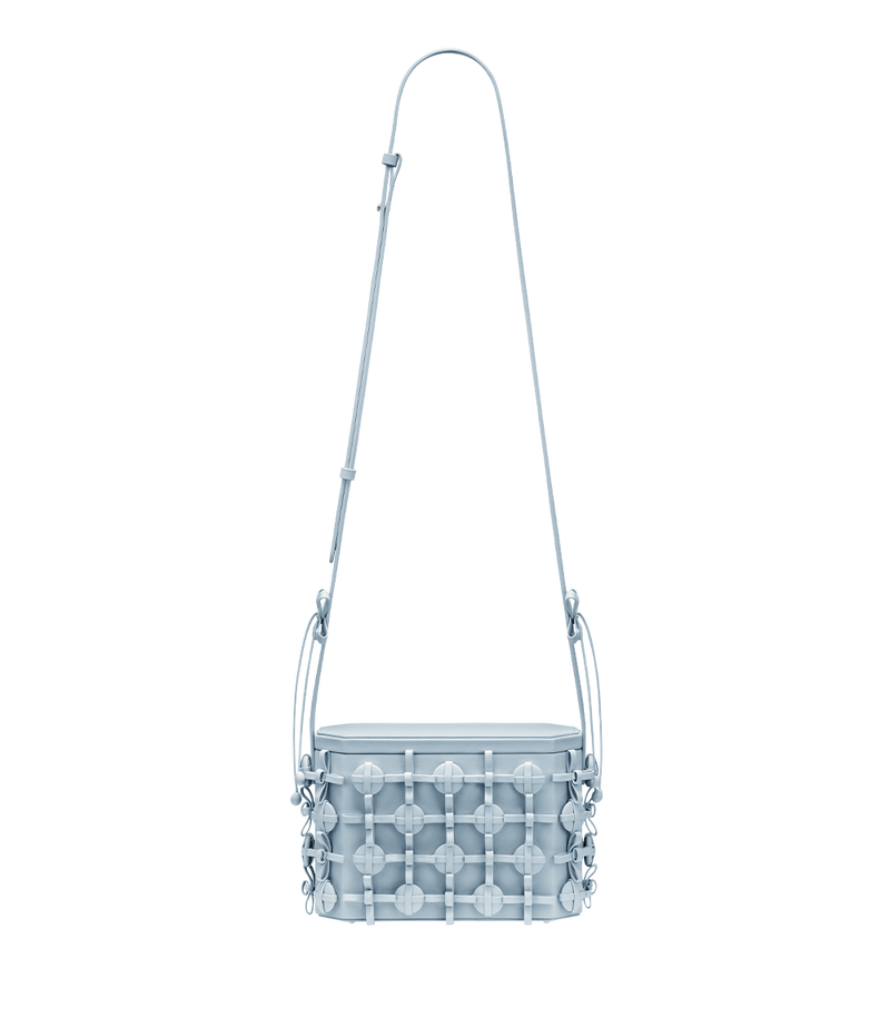 Button Bow Box - Cloud