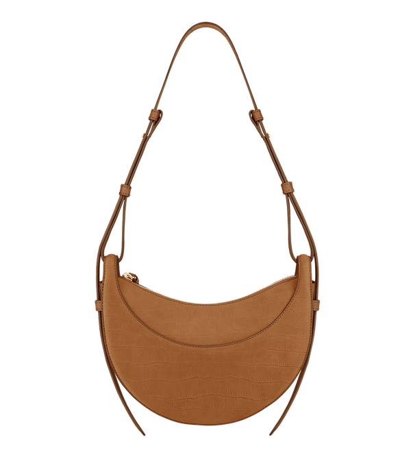 Numéro Dix - Crocodile Nubuck Cinnamon