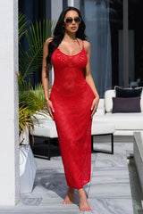 Velencia Maxi Dress Red